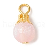 Resin Imitation Cat Eye Pendants PALLOY-JF02179-02-2