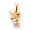 304 Stainless Steel Pendants STAS-P216-62G-2