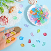 SUNNYCLUE 150G Mixed Shape Transparent Plastic Beads FIND-SC0011-72-3