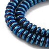 Electroplated Synthetic Non-Magnetic Hematite Beads Strands G-I360-C03-08-3