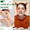 SUNNYCLUE 800 pcs 4 Colors Christmas Theme Wood Beads WOOD-SC0001-84-5