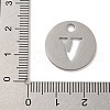 Non-Tarnish 304 Stainless Steel Pendants STAS-F233-M-P01-A-V-3