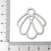 304 Stainless Steel Pendants STAS-S155-05P-03-3