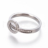 304 Stainless Steel Finger Rings RJEW-E158-07P-2