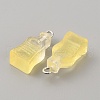 Gradient Color Transparent Resin Pendants CRES-TAC0007-01A-2