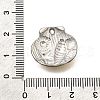 304 Stainless Steel Pendants STAS-K252-09GP-3