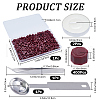 CRASPIRE 400Pcs Octagon Sealing Wax Particles DIY-CP0009-24A-2