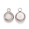 304 Stainless Steel Charms STAS-G133-13H-2