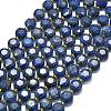 Natural Lapis Lazuli Beads Strands G-C116-A110-01-2
