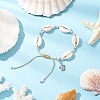 Alloy Turtle Charm Bracelets BJEW-JB11758-01-1