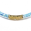 PVC Plastic Buddhist Bangle Sets BJEW-T008-18A-4