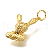 Brass Micro Pave Cubic Zirconia Pendants KK-S508-35G-2