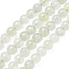 Natural Green Beryl Beads Strands G-F787-01-6mm-2