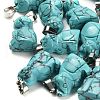 Synthetic Turquoise Pendants G-B127-08P-01-1