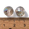 AB Color Plated Glass Beads EGLA-P059-02B-AB02-4