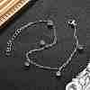 304 Stainless Steel Rhinestone Bracelets BJEW-Q038-10P-1