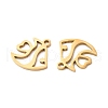 201 Stainless Steel Pendants STAS-I199-D01-G-3