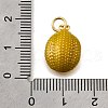 Brass Enamel Pendants KK-Z104-06G-01-3