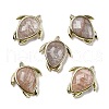 Natural Sunstone Pendants G-U019-02G-08-1