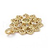 Brass Micro Pave Cubic Zirconia Pendants KK-E068-VF007-3