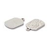 304 Stainless Steel Pendants STAS-K216-26P-2