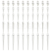 DICOSMETIC 70Pcs 5 Styles Zinc Alloy Pendants FIND-DC0006-42-1