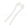 Opaque Acrylic Hair Sticks OHAR-C011-03H-1
