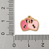 304 Stainless Steel Enamel Charms STAS-P388-19L-G-3