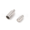 304 Stainless Steel Magnetic Clasps STAS-A117-09A-P-2