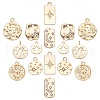 SUNNYCLUE 16Pcs 8 Styles Alloy Pendants PALLOY-SC0003-77G-1