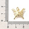 Rack Plating Brass Micro Pave Cubic Zirconia Pendants KK-I720-38G-3