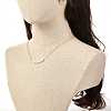 Mother's Day Jewellery Natural Pearl Beads Pendant Necklace for Girl Women NJEW-JN03667-4