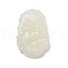 Natural White Jade Carved Pendants G-S384-01D-2