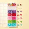 700Pcs 14 Style Bicone AB Color Plated Eco-Friendly Transparent Acrylic Beads TACR-FS0001-32-1