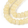 Dyed Natural White Jade Beads Strands G-T139-59A-15-3