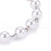 Acrylic Imitation Pearl Bracelets BJEW-O168-10P-2