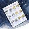 304 Stainless Steel Stud Earrings EJEW-C099-22G-1