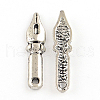 Tibetan Style Alloy Pendants for Teachers' Day TIBEP-S291-06-RS-1