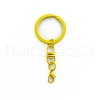 Spray Painted Iron Keychain Swivel Clasps FIND-WH0111-355E-1