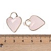 Natural Rose Quartz Faceted Pendans KK-L218-005G-04-3