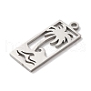 Non-Tarnish 304 Stainless Steel Pendants STAS-U010-15P-2