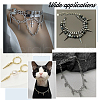 Unicraftale 32Pcs 4 Styles 201 Stainless Steel Pendants FIND-UN0016-20-2
