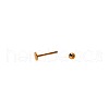 G23 Titanium Round Ball Threadless Labrets WGFD71D-14-2