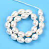 Natural Cultured Freshwater Pearl Beads Strands PEAR-N012-06X-01-2