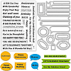 BENECREAT DIY Scrapbook Kits DIY-BC0006-12-8