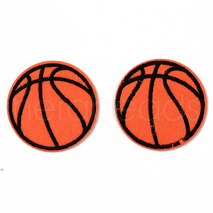 Sports Theme Computerized Embroidery Cloth Iron on/Sew on Patches X-DIY-S040-091-1
