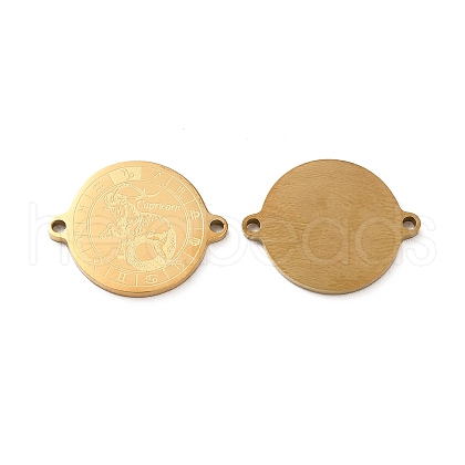 Ion Plating(IP) 304 Stainless Steel Connector Charms STAS-C074-11G-05-1