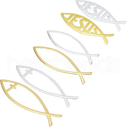 Easter Theme SUPERFINDINGS 6Pcs 6 Styles Waterproof PVC Adhesive Sticker Car Stickers DIY-FH0002-44-1