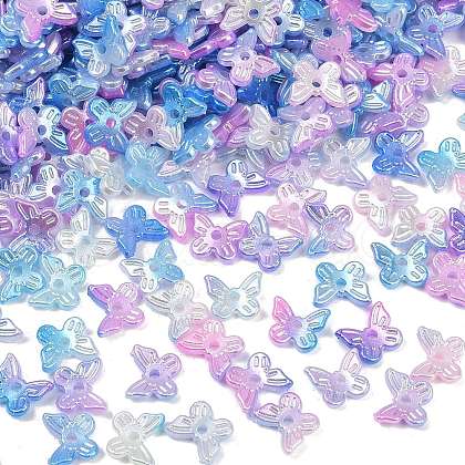 Pearlized ABS Plastic Imitation Pearl Beads KY-P021-04B-07-1