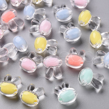 Transparent Acrylic Beads TACR-S152-05A-1